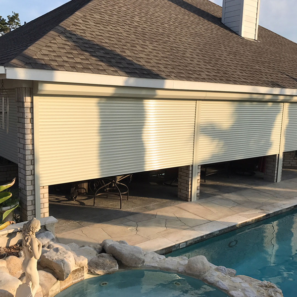 Automatic vs. Manual Roll Up Hurricane Shutters Houston Hurricane